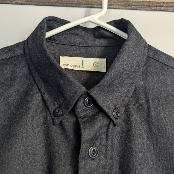 Ecologyst Light Merino Button-up Shirt Men's Large - Picture 4 of 7